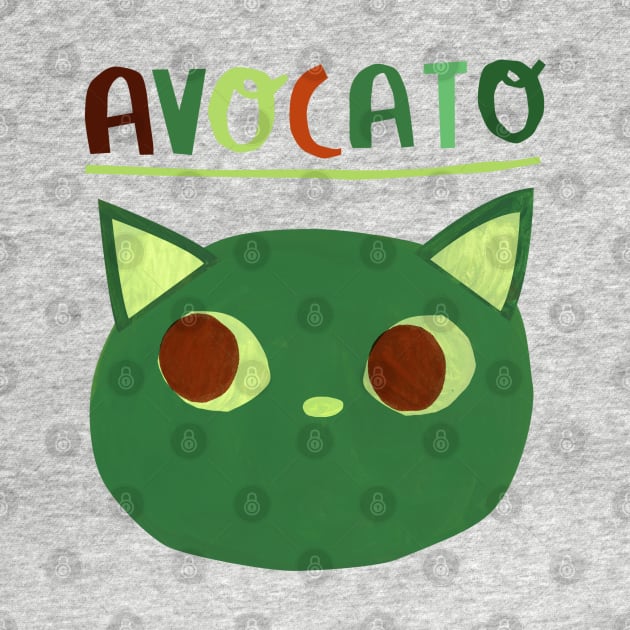 Avocato by Planet Cat Studio